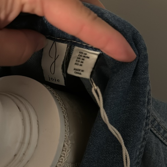 Joie denim sleeveless size medium dress NWT - Picture 4 of 5